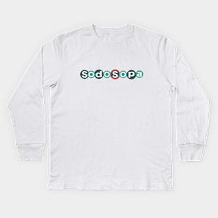 SODOSOPA shirt – South Downtown South Park Kids Long Sleeve T-Shirt